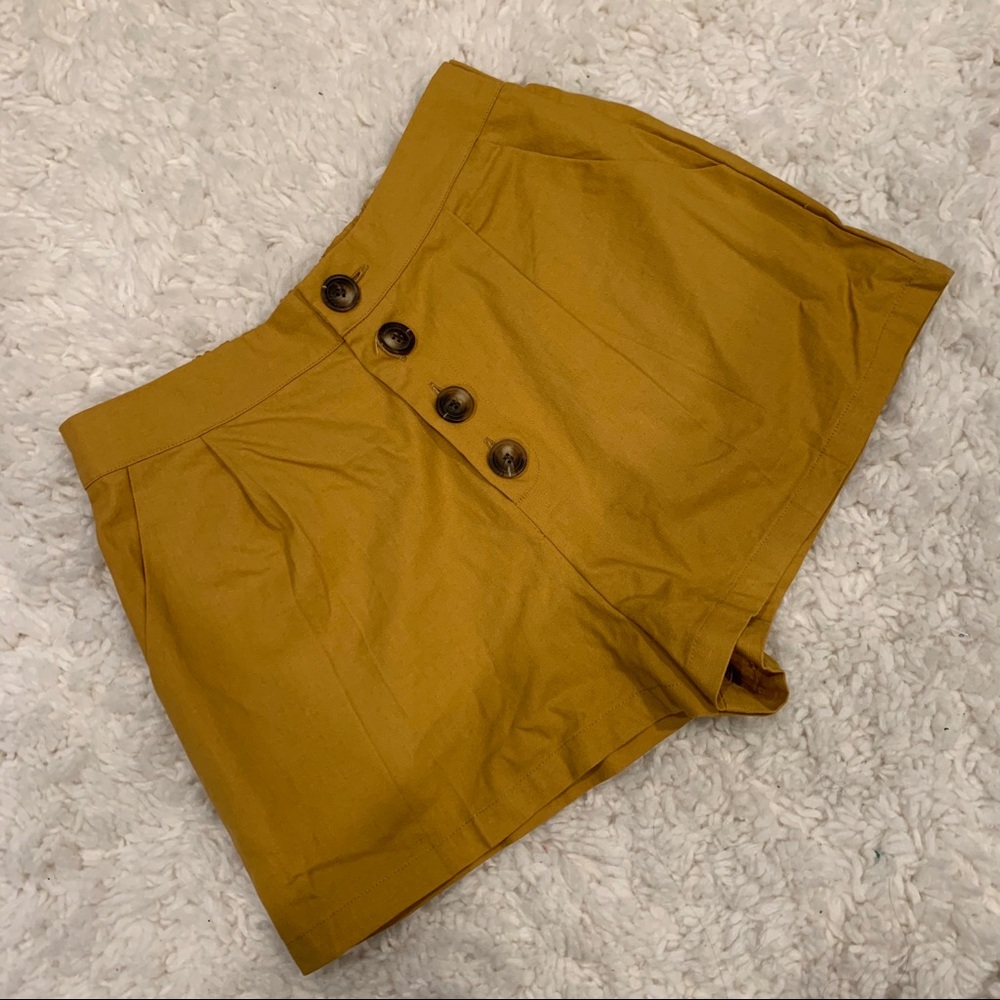 Forever 21 Mustard Shorts 💛